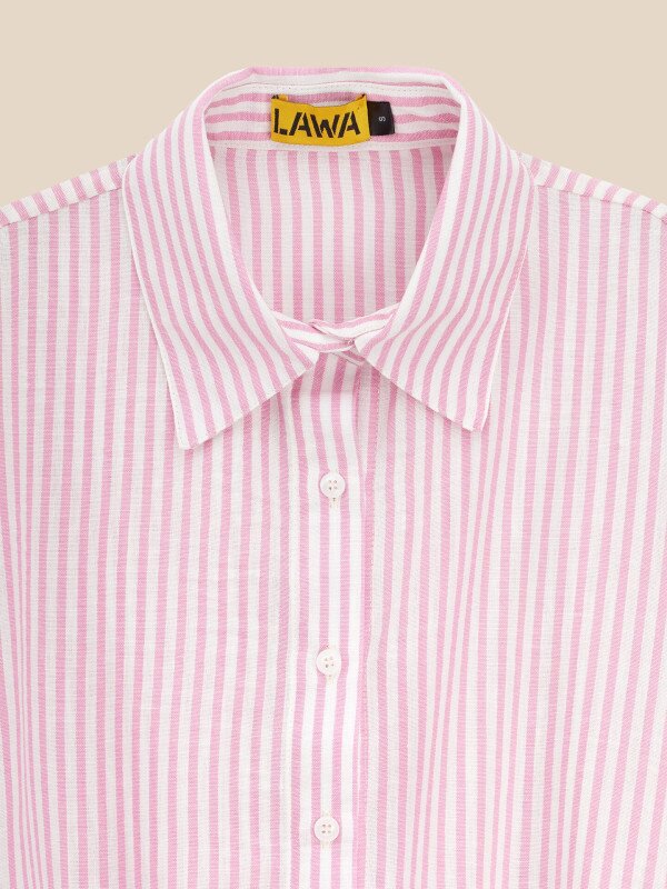 Сорочка з візерунком жіноча LAWA WTC02491 2XL Рожевий shop (2000999610240)  Фото №1