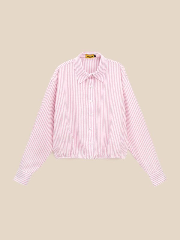 Сорочка з візерунком жіноча LAWA WTC02491 2XL Рожевий shop (2000999610240)  Фото №0