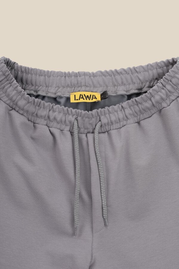 Шорти трикотажні однотонні чоловічі LAWA MBC02378 L Графітовий shop (2000999176517)  Фото №2