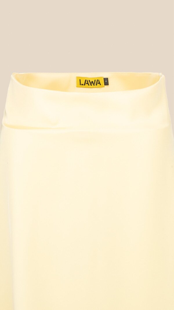 Спідниця кежуал однотонна жіноча LAWA WTC02359 XS Масляний shop (2000999509315)  Фото №3