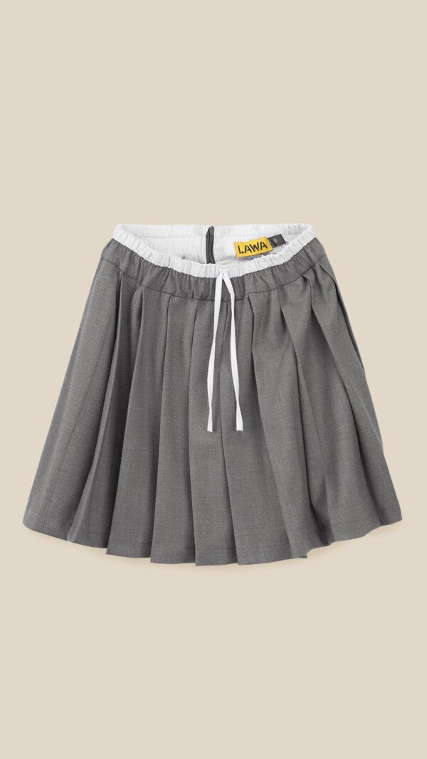 Спідниця класика однотонна жіноча LAWA WTC02454 M Сірий shop (2888000018502)  Фото №6