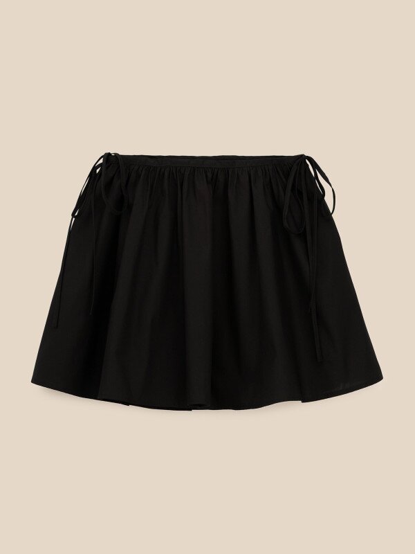 Спідниця міні однотонна жіноча LAWA WTC02493 XL Чорний shop (2000999620935)  Фото №0