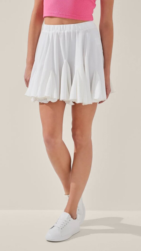 Спідниця однотонна жіноча LAWA WTC02439 L Молочний shop (2000999216626)  Фото №0