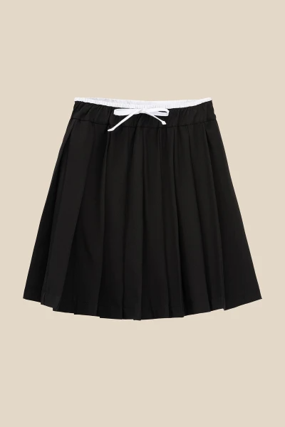 Спідниця однотонна для дівчинки LAWA GTC02305 164 см Чорний shop (2000999666605)  Фото №7