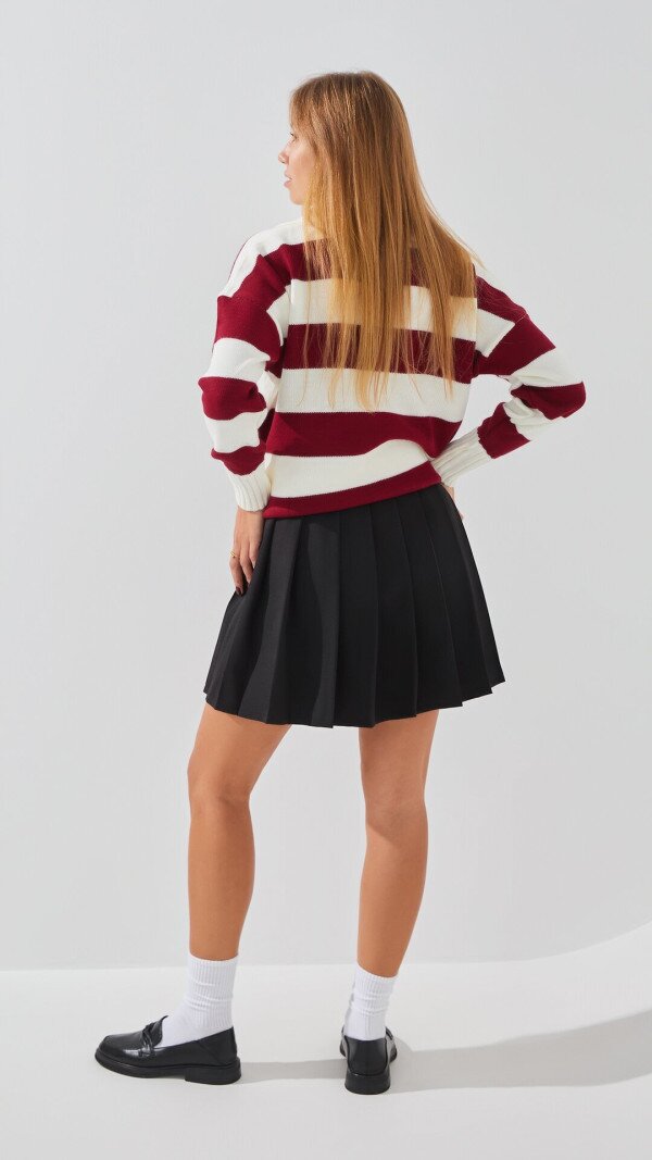 Спідниця кежуал однотонна жіноча LAWA WTC02304 2XL Чорний shop (2000990030290)  Фото №5
