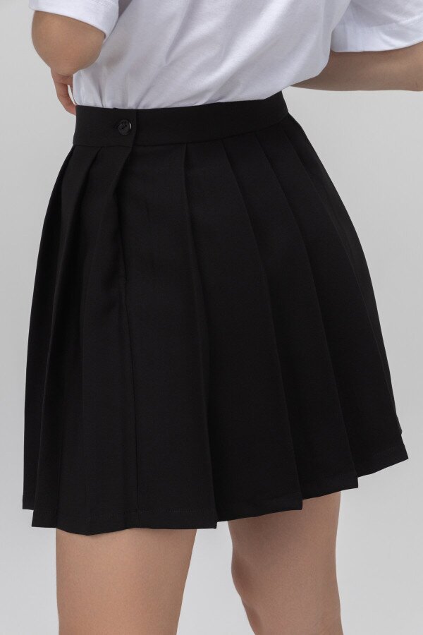 Спідниця кежуал однотонна жіноча LAWA WTC02304 2XL Чорний shop (2000990030290)  Фото №17