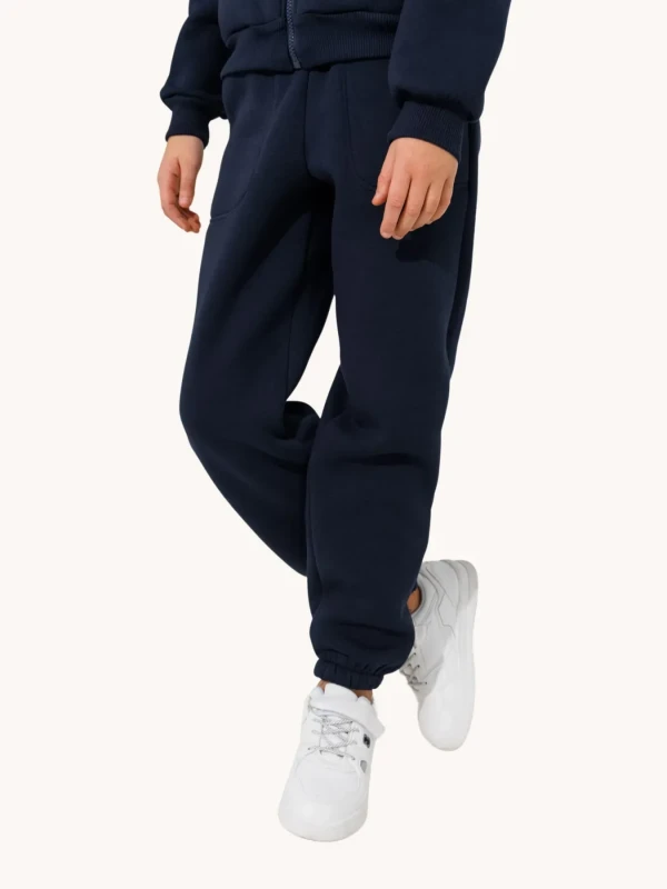 Спортивні штани для хлопчика LAWA BBC02311 164 см Темно-синій shop (2888000031037)  Фото №2