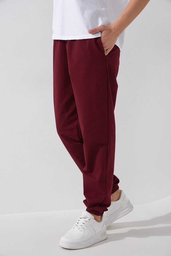 Спортивні штани джогери жіночі LAWA WBC02463 XS Бордовий shop (2000991061552)  Фото №3