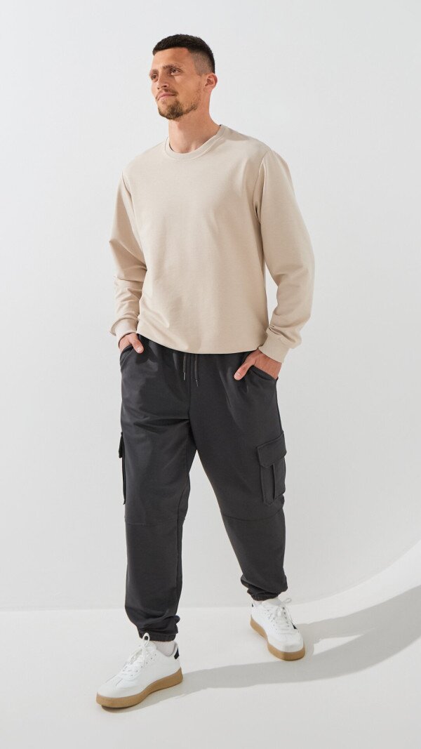Спортивні штани карго чоловічі LAWA MBC02383 S Графітовий shop (2000999527821)  Фото №2