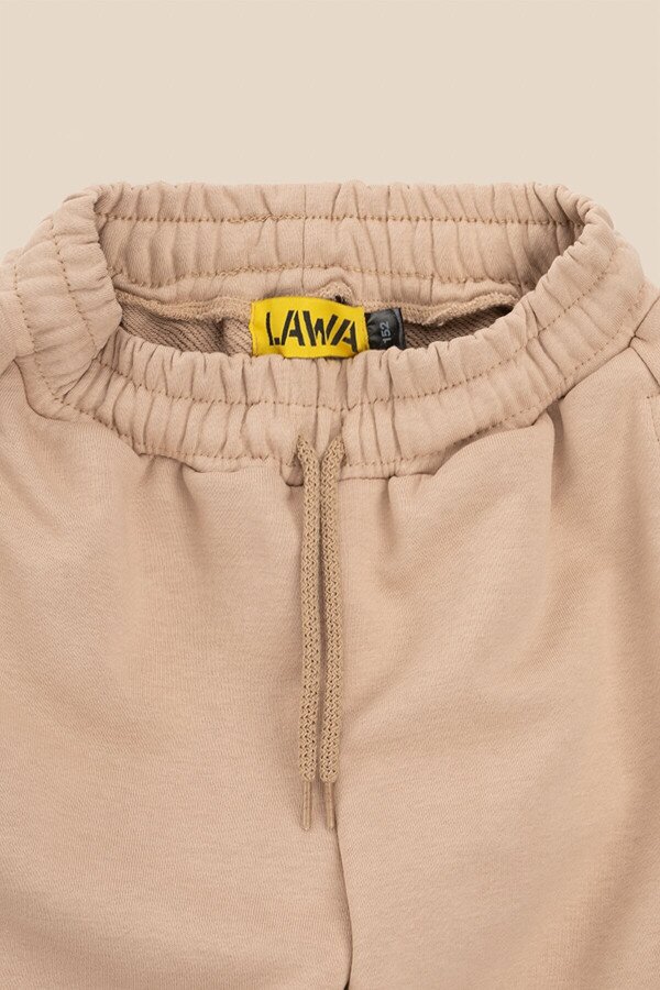 Спортивні штани палаццо для дівчинки LAWA GBC02331 152 см Бежевий shop (2000991030732)  Фото №7