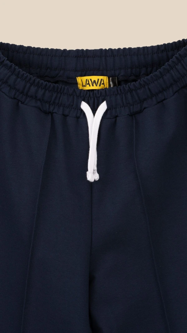 Спортивні штани палаццо жіночі LAWA WTC02424 2XL Темно-синій shop (2000999282584)  Фото №8