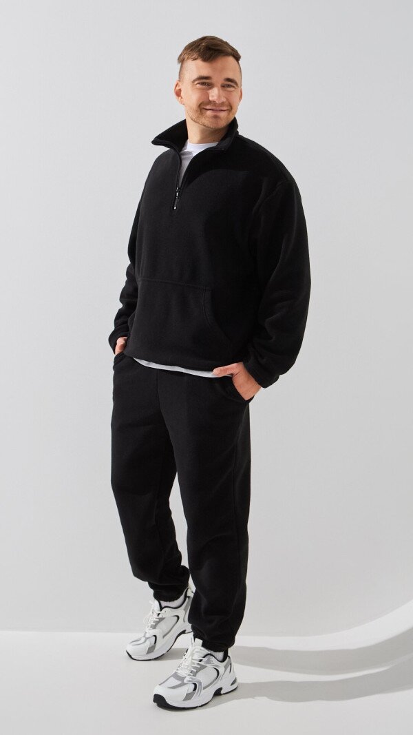Спортивний костюм чоловічий LAWA MBC02390 2XL Чорний shop (2888000023698)  Фото №4