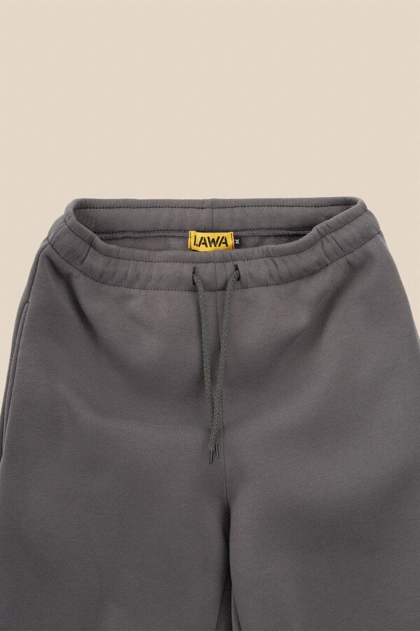 Спортивні штани джогери однотонні жіночі LAWA WBC02438 S Графітовий shop (2000990850232)  Фото №17