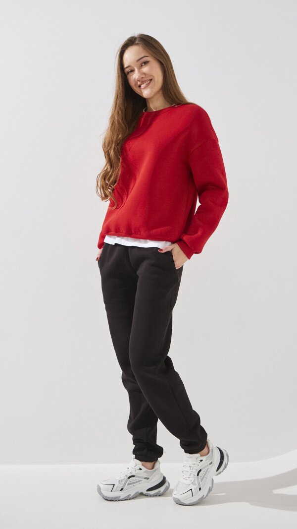 Спортивні штани джогери жіночі LAWA WBC02322 XS Чорний shop (2000990122797)  Фото №3