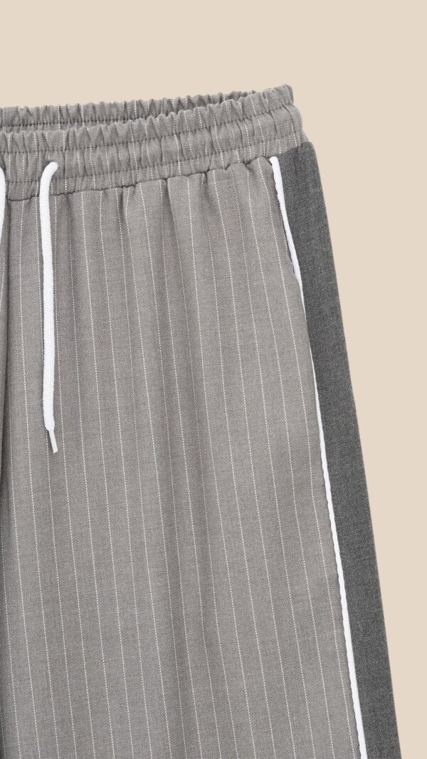 Штани прямі з візерунком жіночі LAWA WTC02467 S Сірий shop (2000999551116)  Фото №2