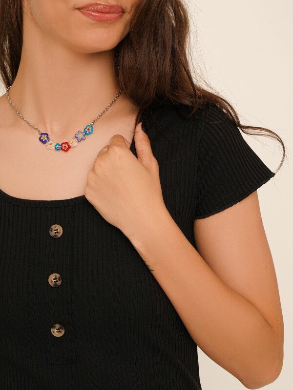 Сукня однотонна жіноча LAWA WBC02384 M Чорний shop (2000990668189)  Фото №4