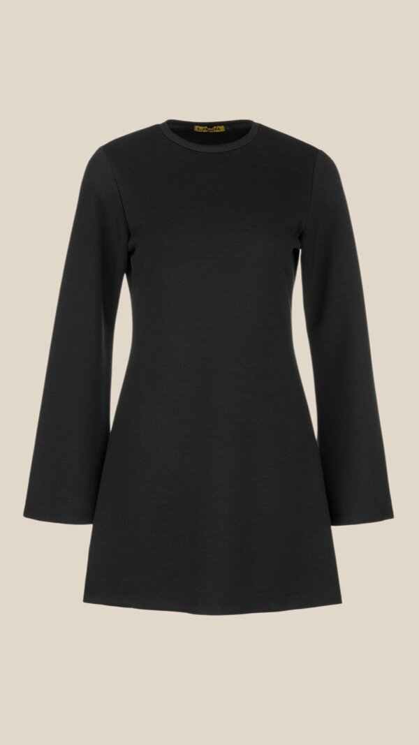Сукня однотонна жіноча LAWA WTC02417 XS Чорний shop (2888000019097)  Фото №6