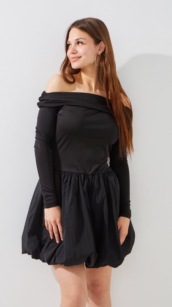 Сукня однотонна жіноча LAWA WTC02475 S Чорний shop (2000999524318)  Фото №1