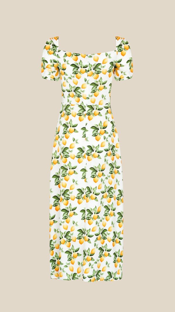 Сукня з візерунком жіноча LAWA WTC02384 XL Білий shop (2000999227615)  Фото №9