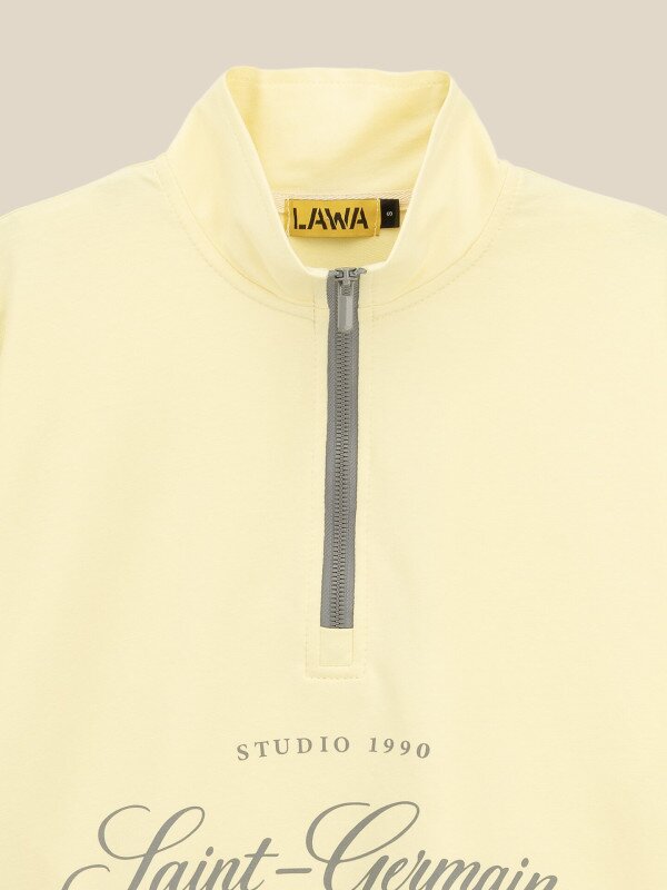 Світшот з принтом жіночий LAWA P-WB02412 S Лимонний shop (2000999589102)  Фото №5