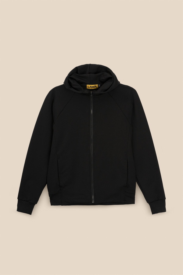 Толстовка однотонна для хлопчика LAWA BBC02321 122 см Чорний shop (2000999147692)  Фото №10