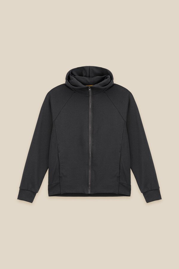 Толстовка однотонна для хлопчика LAWA BBC02321 122 см Графітовий shop (2000999147135)  Фото №7