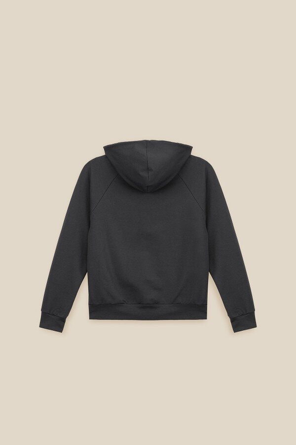 Толстовка однотонна для хлопчика LAWA BBC02321 140 см Графітовий shop (2000999147197)  Фото №8