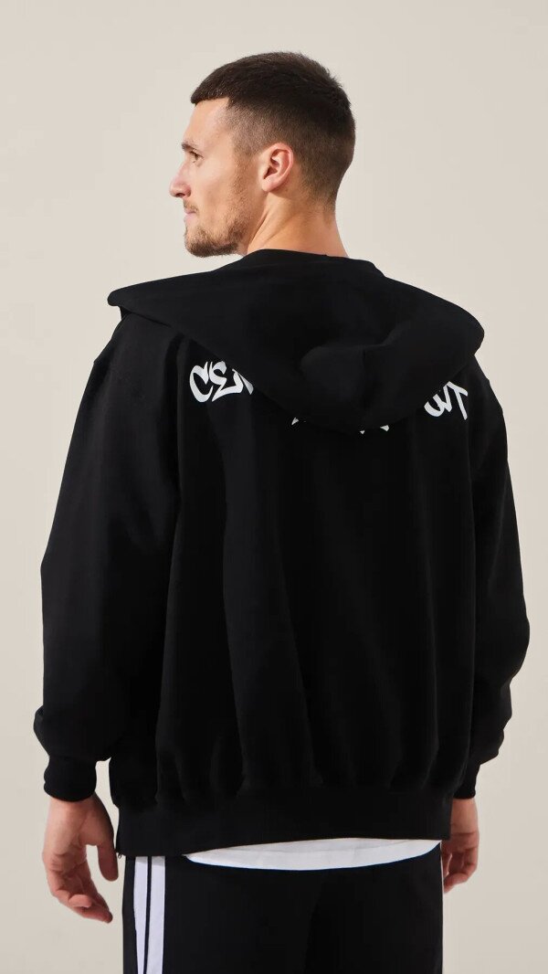 Толстовка з принтом чоловіча LAWA P-MT02309 XL Чорний shop (2888000028020)  Фото №4