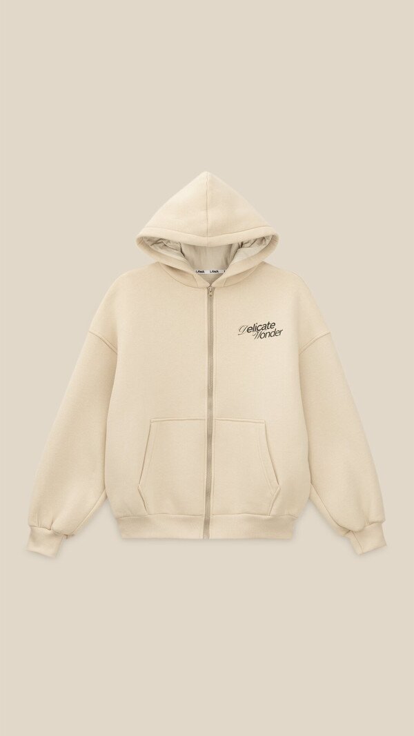 Толстовка з принтом жіноча LAWA P-WT02304 M Бежевий shop (2000999388989)  Фото №8