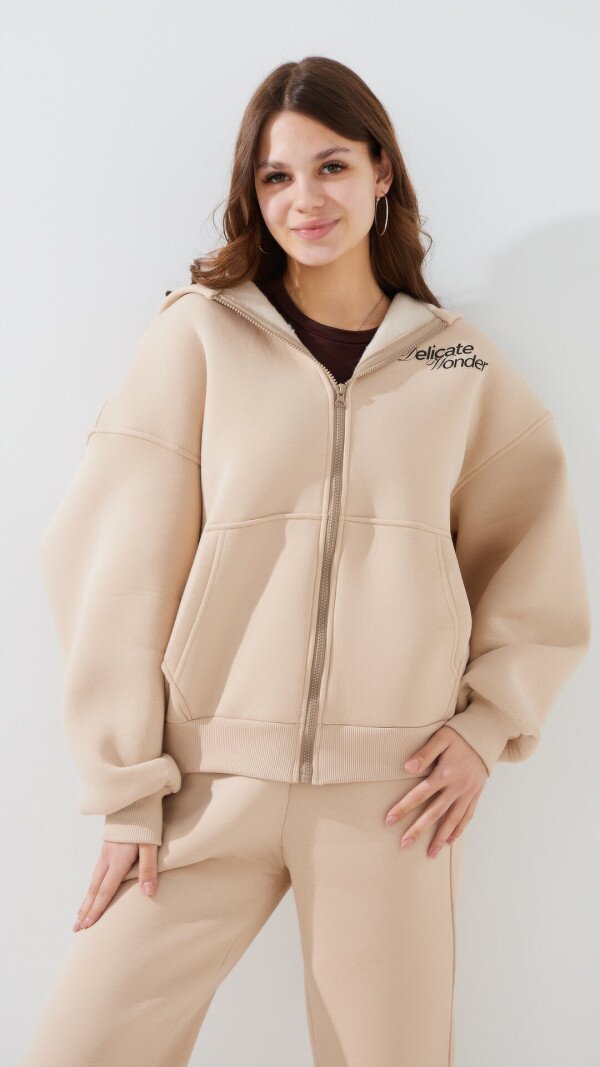 Толстовка з принтом жіноча LAWA P-WT02304 S Бежевий shop (2000999388972)  Фото №0