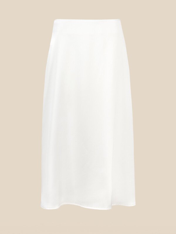 Спідниця однотонна жіноча LAWA WTC02359 M Молочний shop (2000990586421)  Фото №5