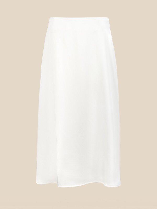 Спідниця однотонна жіноча LAWA WTC02359 M Молочний shop (2000990586421)  Фото №7