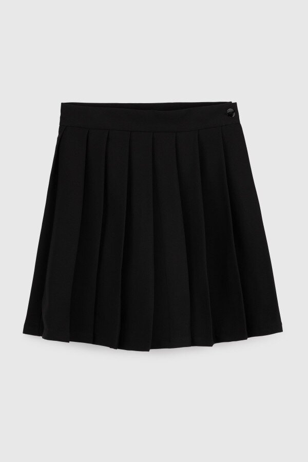 Спідниця кежуал однотонна жіноча LAWA WTC02304 2XL Чорний shop (2000990030290)  Фото №19