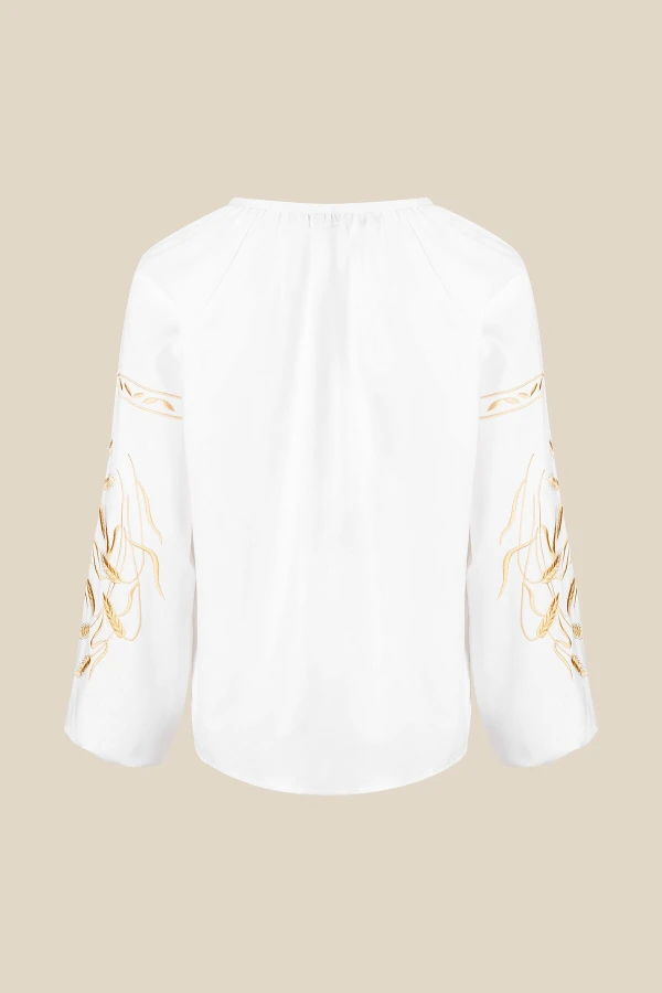 Вишиванка сорочка жіноча LAWA E-WB02319 2XL Білий shop (2000999169922)  Фото №8