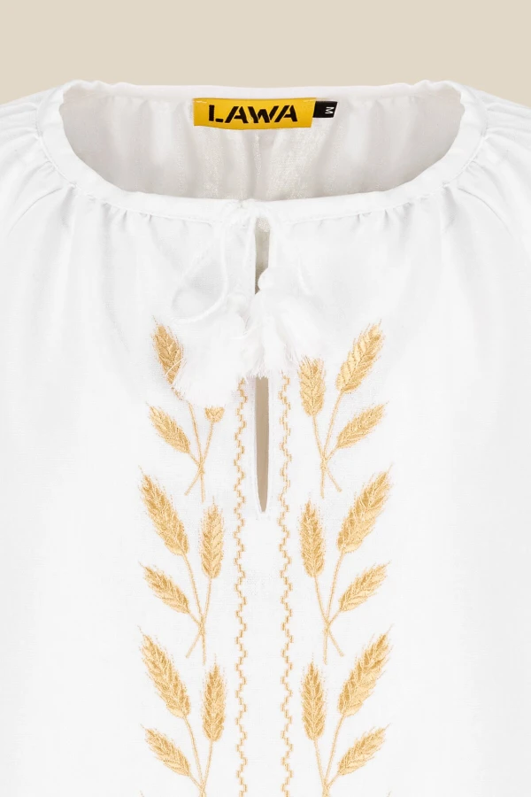 Вишиванка сорочка жіноча LAWA E-WB02319 2XL Білий shop (2000999169922)  Фото №6