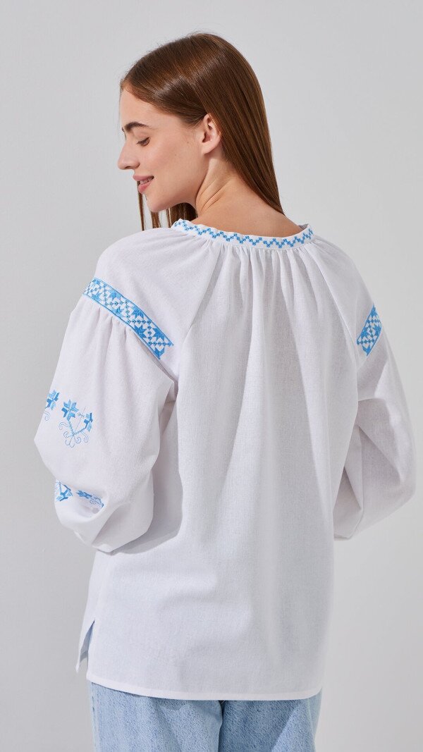 Вишиванка сорочка жіноча LAWA E-WB02322 2XL Білий shop (2000999228346)  Фото №5