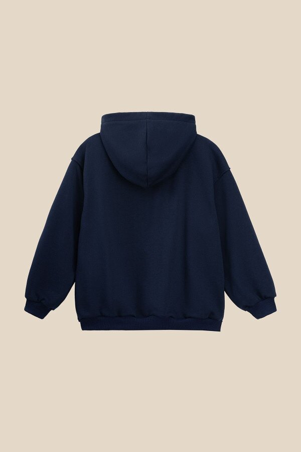 Худі однотонний для хлопчика LAWA BBC02319 152 см Синій shop (2000990998750)  Фото №7