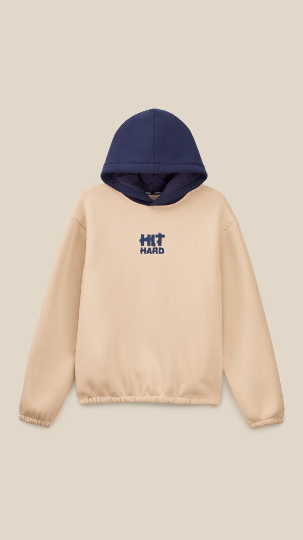 Худі з принтом чоловічий LAWA P-MT02305 S Сіро-бежевий shop (2000999379024)  Фото №7