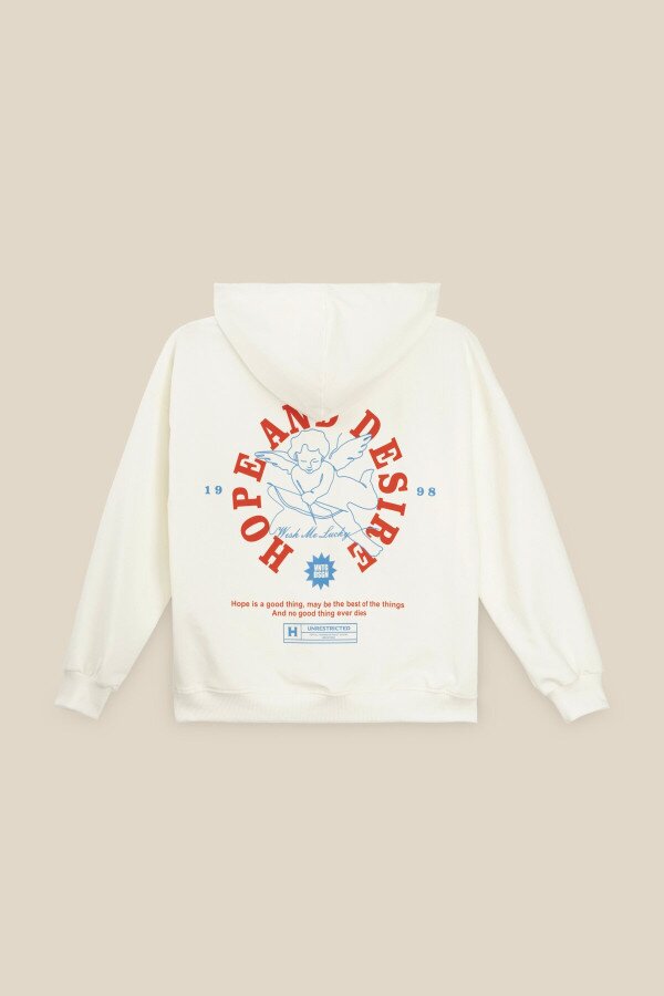 Худі з принтом для дівчинки LAWA P-GB02311 128 см Молочний shop (2000991041561)  Фото №10