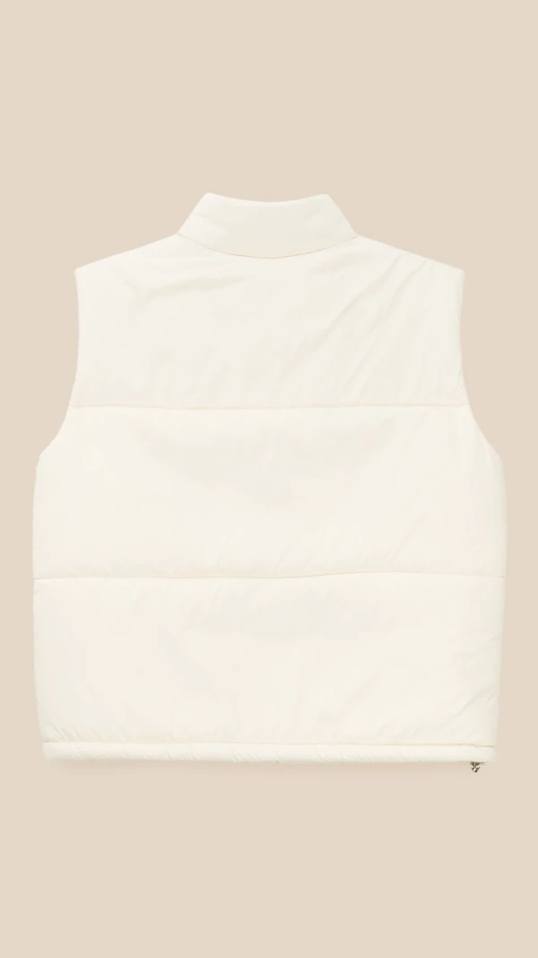 Жилет однотонний для дівчинки LAWA GBC02364 134 см Молочний shop (2000999519802)  Фото №3