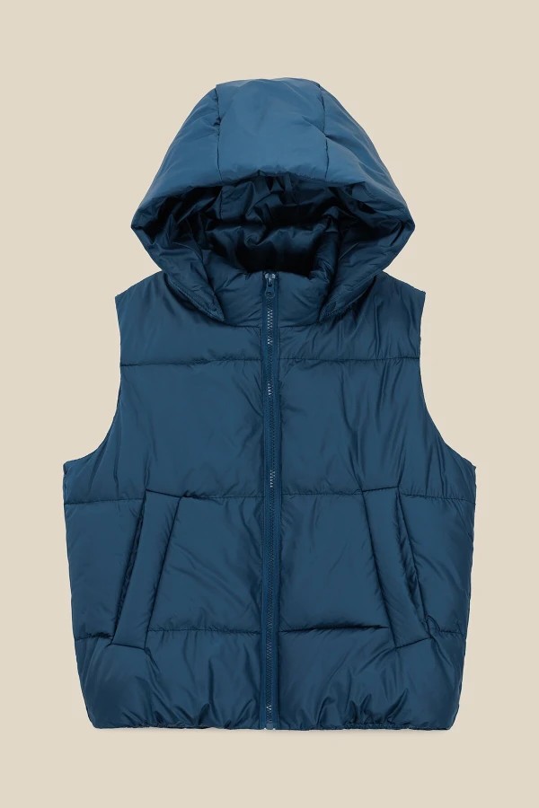 Жилет утеплений для хлопчика LAWA BBC02313 152 см Синій shop (2000991051027)  Фото №5